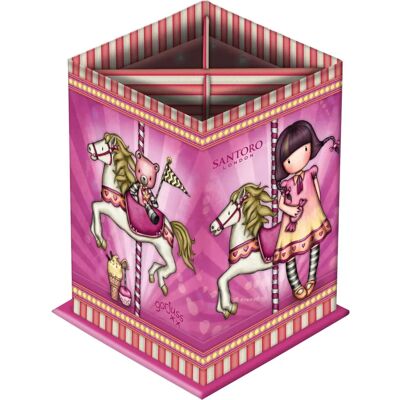 Gorjuss Roze Potloodmapje - Schoolpotloodmapje Gorjuss Roze Potloodmapje - Schoolpotloodmapje