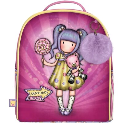 Gorjuss Mini Lila Koululaukku - Koulu Gorjuss Mini Lila Koululaukku - Koulu