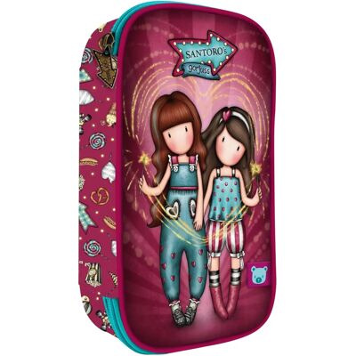 Trousse Gorjuss Feux d'Artifice Marron 45P - Publicité Trousse Gorjuss Feux d'Artifice Marron 45P - Publicité