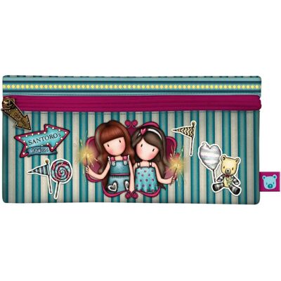 Trousse Scolaire Gorjuss Maroon - Type d'École - Publicité Trousse Scolaire Gorjuss Maroon - Type d'École - Publicité