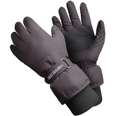 Heat Holders Heren Waterdichte Thermische Ski Handschoenen - Zwart Heat Holders Heren Waterdichte Thermische Ski Handschoenen - Zwart