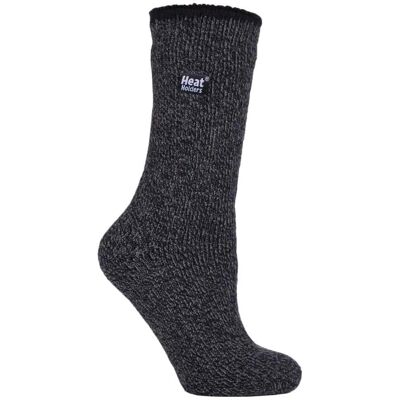 Heat Holders Dames Merino Wol Thermische Sok - Zwart UK 4-6.5 Heat Holders Dames Merino Wol Thermische Sok - Zwart UK 4-6.5