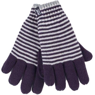 Heat Holders Paarse Thermo Handschoenen - S-M - Vrouw Heat Holders Paarse Thermo Handschoenen - S-M - Vrouw
