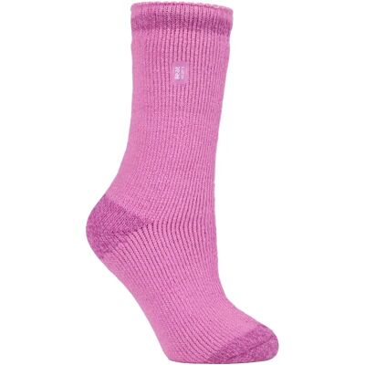 Heat Holders Womens 2.3 Tog Thermal Socks - Pink - UK 4-6 Heat Holders Womens 2.3 Tog Thermal Socks - Pink - UK 4-6