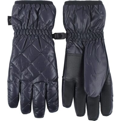 Heat Holders Damen Bryce Steppjacken Wasserdichte Winddichte Handschuhe - Schwarz - Medium Heat Holders Damen Bryce Steppjacken Wasserdichte Winddichte Handschuhe - Schwarz - Medium