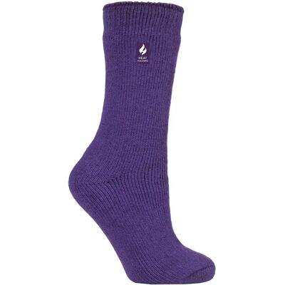 Chaussettes Thermiques Violettes Heat Holders - Original 2.3 TOG - Chaussettes thermiques - Publicité Chaussettes Thermiques Violettes Heat Holders - Original 2.3 TOG - Chaussettes thermiques - Publicité