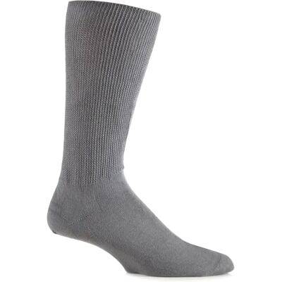 IOMI FootNurse Extra Wide Oedema Socks - Grey - 9-11 - Comfort & Posture Aids IOMI FootNurse Extra Wide Oedema Socks - Grey - 9-11 - Comfort & Posture Aids