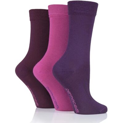 IOMI FootNurse Pink Mix 3 Pairs PermaCool Socks - Ladies IOMI FootNurse Pink Mix 3 Pairs PermaCool Socks - Ladies