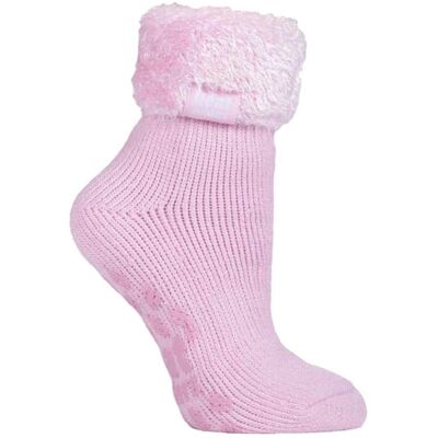 Heat Holders Chaussons thermiques pour femmes - Rose UK 4-8 - Publicité Heat Holders Chaussons thermiques pour femmes - Rose UK 4-8 - Publicité