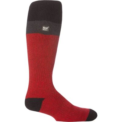Heat Holders Heren Extra Lange 2.3 Tog Thermische Kniehoge Ski Sokken - Rood - Maat UK 6-11 Heat Holders Heren Extra Lange 2.3 Tog Thermische Kniehoge Ski Sokken - Rood - Maat UK 6-11