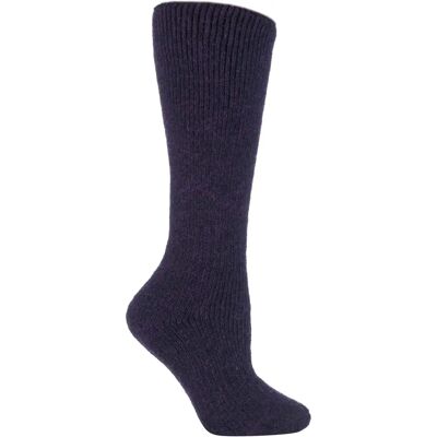Heat Holders Damen Extra Lange Wollkniestrümpfe - Lila - Größe 37-39,5 EU Heat Holders Damen Extra Lange Wollkniestrümpfe - Lila - Größe 37-39,5 EU