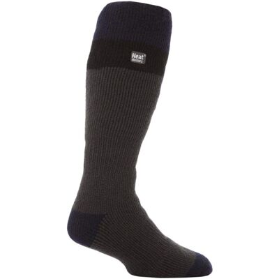 Heat Holders Heren Extra Lange 2.3 Tog Thermische Kniehoge Skisokken - Grijs - Maat UK 6-11 Heat Holders Heren Extra Lange 2.3 Tog Thermische Kniehoge Skisokken - Grijs - Maat UK 6-11