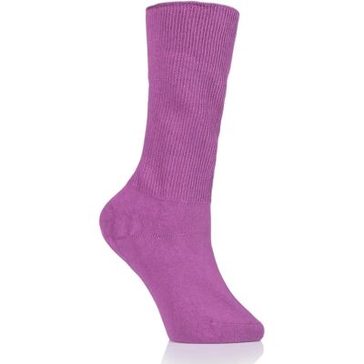 SOCKSHOP Iomi Pink Extra Wide Oedema Cotton Socks - Footnurse 1 Pair SOCKSHOP Iomi Pink Extra Wide Oedema Cotton Socks - Footnurse 1 Pair