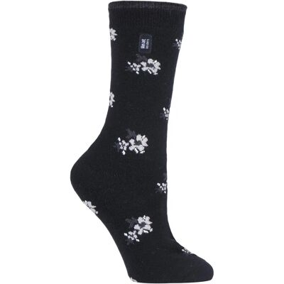 Heat Holders Damen Ultra Lite Thermo-Socken - Schwarz - Mehrfarben EU 37-42 Heat Holders Damen Ultra Lite Thermo-Socken - Schwarz - Mehrfarben EU 37-42