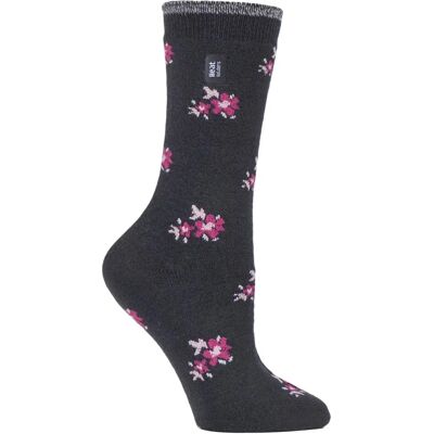 Heat Holders Chaussettes thermiques ultra légères pour femmes - Multicolore - Taille UK 4-8 - Publicité Heat Holders Chaussettes thermiques ultra légères pour femmes - Multicolore - Taille UK 4-8 - Publicité