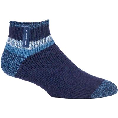 Heat Holders Heren Navy fleece lounge bed sokken - Maat 6-11 Heat Holders Heren Navy fleece lounge bed sokken - Maat 6-11