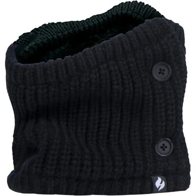 Heat Holders Schwarze Nackenwärmer - Thermofleece - Einheitsgröße Heat Holders Schwarze Nackenwärmer - Thermofleece - Einheitsgröße