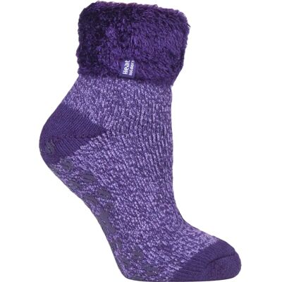 Chaussettes thermiques pour femmes Heat Holders - Violet - Taille 4-8 UK - Publicité Chaussettes thermiques pour femmes Heat Holders - Violet - Taille 4-8 UK - Publicité