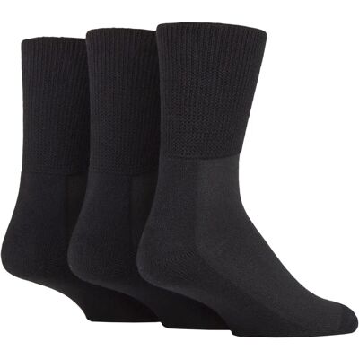 IOMI FootNurse Cushioned Diabetic Bamboo Socks - Black/Navy/Grey IOMI FootNurse Cushioned Diabetic Bamboo Socks - Black/Navy/Grey