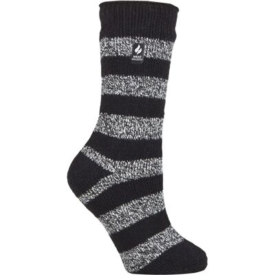 Heat Holders Ladies Thick Winter Thermal Socks - White / Black Heat Holders Ladies Thick Winter Thermal Socks - White / Black