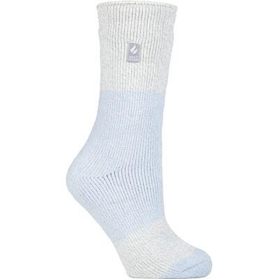 Heat Holders Blue / Silver Thermal Socks - Ladies, Size 4-8 UK Heat Holders Blue / Silver Thermal Socks - Ladies, Size 4-8 UK