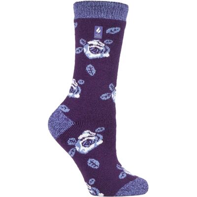 Heat Holders Lite Damens Thermosocken - Pflaume - Bequem und Warm Heat Holders Lite Damens Thermosocken - Pflaume - Bequem und Warm