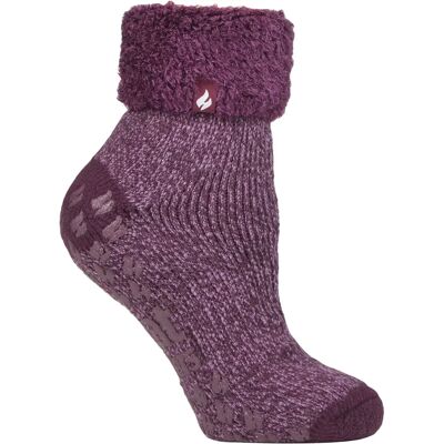 Heat Holders Womens Thermal Slipper Socks - Rose - Low Cut - Non Slip - 4-8 UK Heat Holders Womens Thermal Slipper Socks - Rose - Low Cut - Non Slip - 4-8 UK