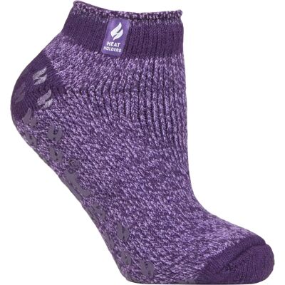 Heat Holders Dames Laag Model Thermische Pantoffelsokken - Paars - Maat UK 4-6.5 Heat Holders Dames Laag Model Thermische Pantoffelsokken - Paars - Maat UK 4-6.5