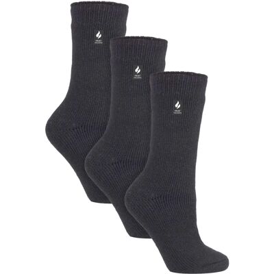 Heat Holders Femmes - Pack de 3 Chaussettes Thermiques - Charbon - Taille UK 4-6.5 - Publicité Heat Holders Femmes - Pack de 3 Chaussettes Thermiques - Charbon - Taille UK 4-6.5 - Publicité
