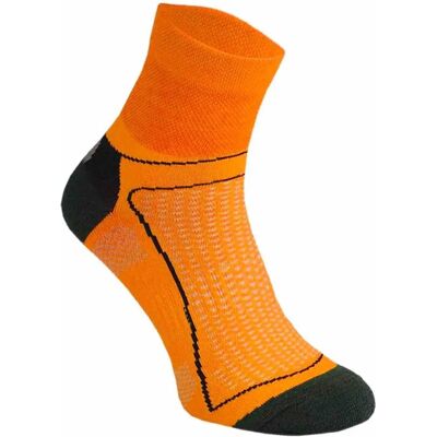 COMODO Neon Orange High Vis Cycling Socks - Men & Women - 3-5.5 UK COMODO Neon Orange High Vis Cycling Socks - Men & Women - 3-5.5 UK
