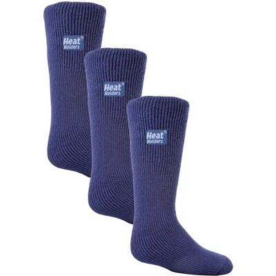 Heat Holders Kinder Thermosokken - Blauw, 3-Pack Heat Holders Kinder Thermosokken - Blauw, 3-Pack