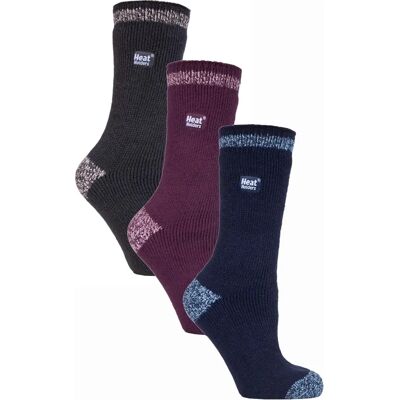 HEAT HOLDERS - 3er-Pack Multipack Damen Isolierte Thermo-Socken für den Winter - Catania Mehrfarben EU 37 - 42 HEAT HOLDERS - 3er-Pack Multipack Damen Isolierte Thermo-Socken für den Winter - Catania Mehrfarben EU 37 - 42