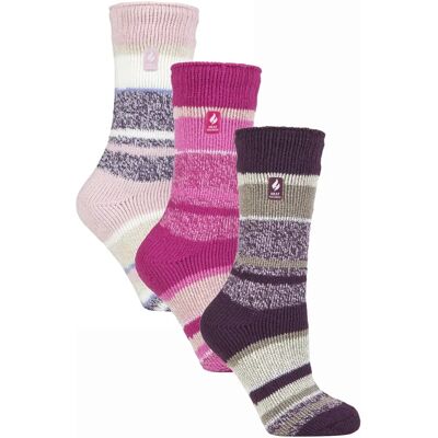 Heat Holders - 3er-Pack Damen Thermosocken - Sydney Mehrfarben - EU 37-42 Heat Holders - 3er-Pack Damen Thermosocken - Sydney Mehrfarben - EU 37-42