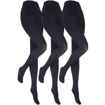 Heat Holders Girls Thermal Tights - Navy, Black - 3 Pack - Winter Heat Holders Girls Thermal Tights - Navy, Black - 3 Pack - Winter