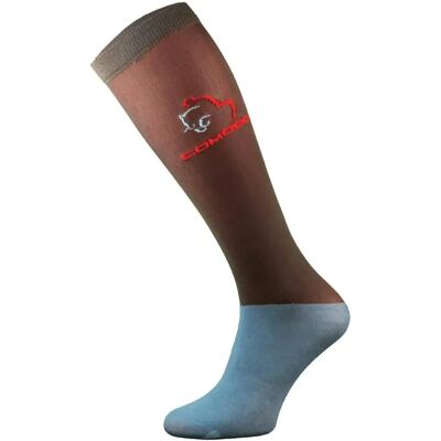 COMODO Microfibre Paardrijsokken - Bruin COMODO Microfibre Paardrijsokken - Bruin
