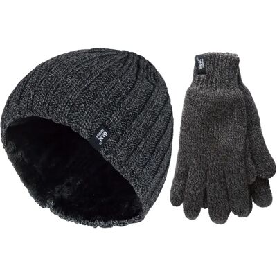 Heat Holders Herren Thermomütze & Handschuh Set für Winter Heat Holders Herren Thermomütze & Handschuh Set für Winter