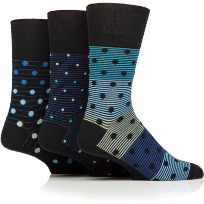 Orbital World Men's Cotton Socks - Gentle Grip - Black Orbital World Men's Cotton Socks - Gentle Grip - Black