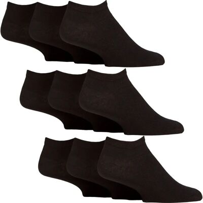 IOMI Mannen Diabetessokken 9-pack Zwart EU 39-45 IOMI Mannen Diabetessokken 9-pack Zwart EU 39-45