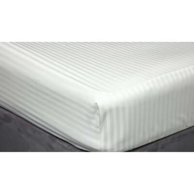 Belledorm - Hotel Suite Satin Stripe 540TC - Fitted Sheet Belledorm - Hotel Suite Satin Stripe 540TC - Fitted Sheet