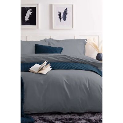 Belledorm - Easy Care 200TC Percale - Dark Grey - Duvet Cover Belledorm - Easy Care 200TC Percale - Dark Grey - Duvet Cover