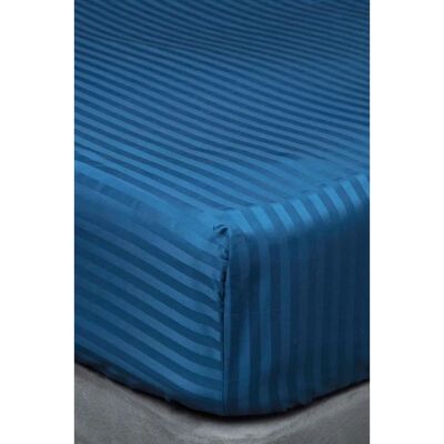 Belledorm - Hotel Suite Satin Stripe 540 - Fitted Sheet Belledorm - Hotel Suite Satin Stripe 540 - Fitted Sheet