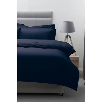 Belledorm Egyptian Cotton 200 Thread Count - navy - Super King - Duvet Cover Belledorm Egyptian Cotton 200 Thread Count - navy - Super King - Duvet Cover