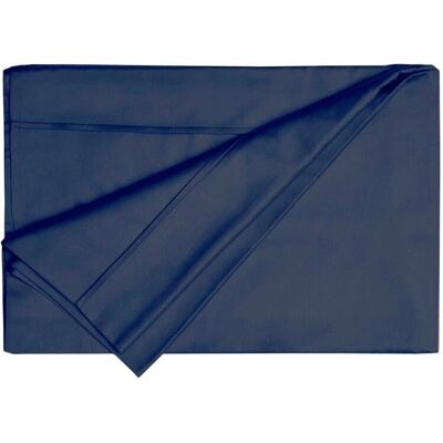 Belledorm - Cotton 200TC - Navy - Double - Flat Sheet Belledorm - Cotton 200TC - Navy - Double - Flat Sheet