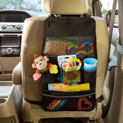 Organizador de Coche Brica Munchkin Con El Organizador De Coche Brica De Munchkin - Negro Organizador de Coche Brica Munchkin Con El Organizador De Coche Brica De Munchkin - Negro