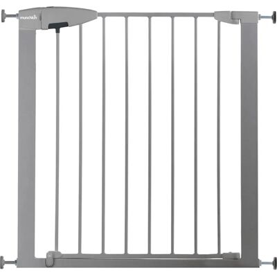 Portão de segurança infantil Munchkin - Easy Lock, Prata - Barreira de escada Portão de segurança infantil Munchkin - Easy Lock, Prata - Barreira de escada