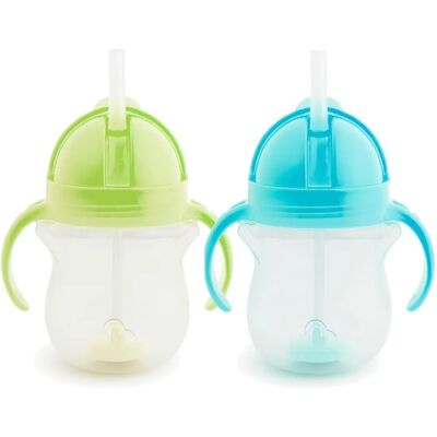 Munchkin Click Lock Tip & Sip Drikkebeger Set - Baby & Småbarn - Nødsikker Munchkin Click Lock Tip & Sip Drikkebeger Set - Baby & Småbarn - Nødsikker