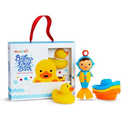 Munchkin Baby's Første Bad - Badleketøysett Munchkin Baby's Første Bad - Badleketøysett