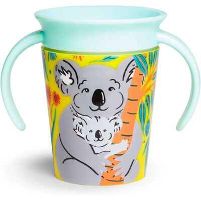 MUNCHKIN WildLove Trainer Cup - Miracle 360 - 6m+ - 177 ml - Koala MUNCHKIN WildLove Trainer Cup - Miracle 360 - 6m+ - 177 ml - Koala