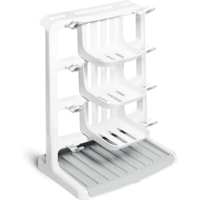 Munchkin Tidy Dry Support Mural pour Biberons - Baby Bottle Drying Rack Munchkin Tidy Dry Support Mural pour Biberons - Baby Bottle Drying Rack