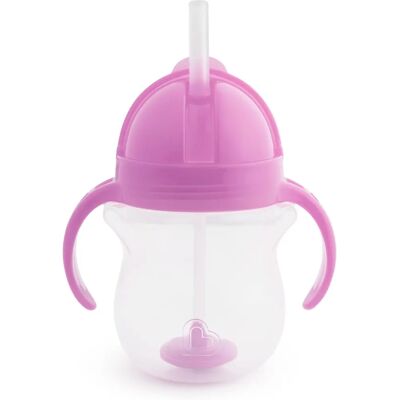 Gobelet Munchkin Violet Click Lock Tip & Sip - 207 ml - Verres pour enfants Gobelet Munchkin Violet Click Lock Tip & Sip - 207 ml - Verres pour enfants